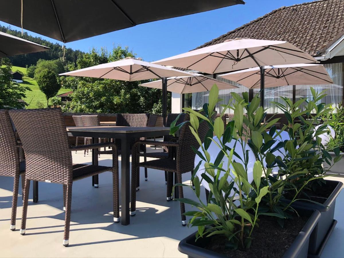 Gasthof Und Pension Haunschmid Rechberg ภายนอก รูปภาพ